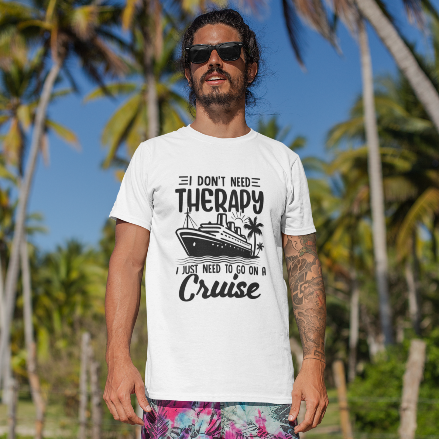 Don't need Therapy Unisex organic cotton t-shirt - Light colors