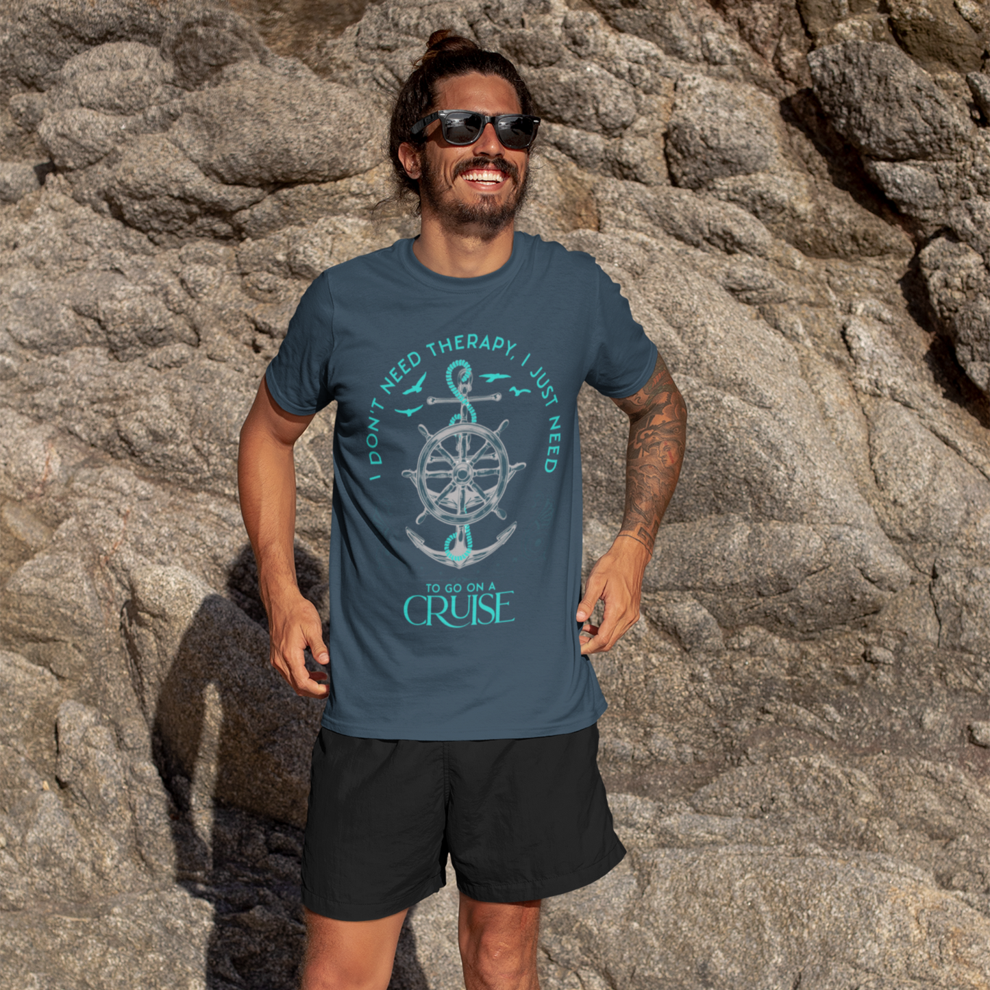 Unisex organic cotton t-shirt - I Don't need Therapy - Exclusive