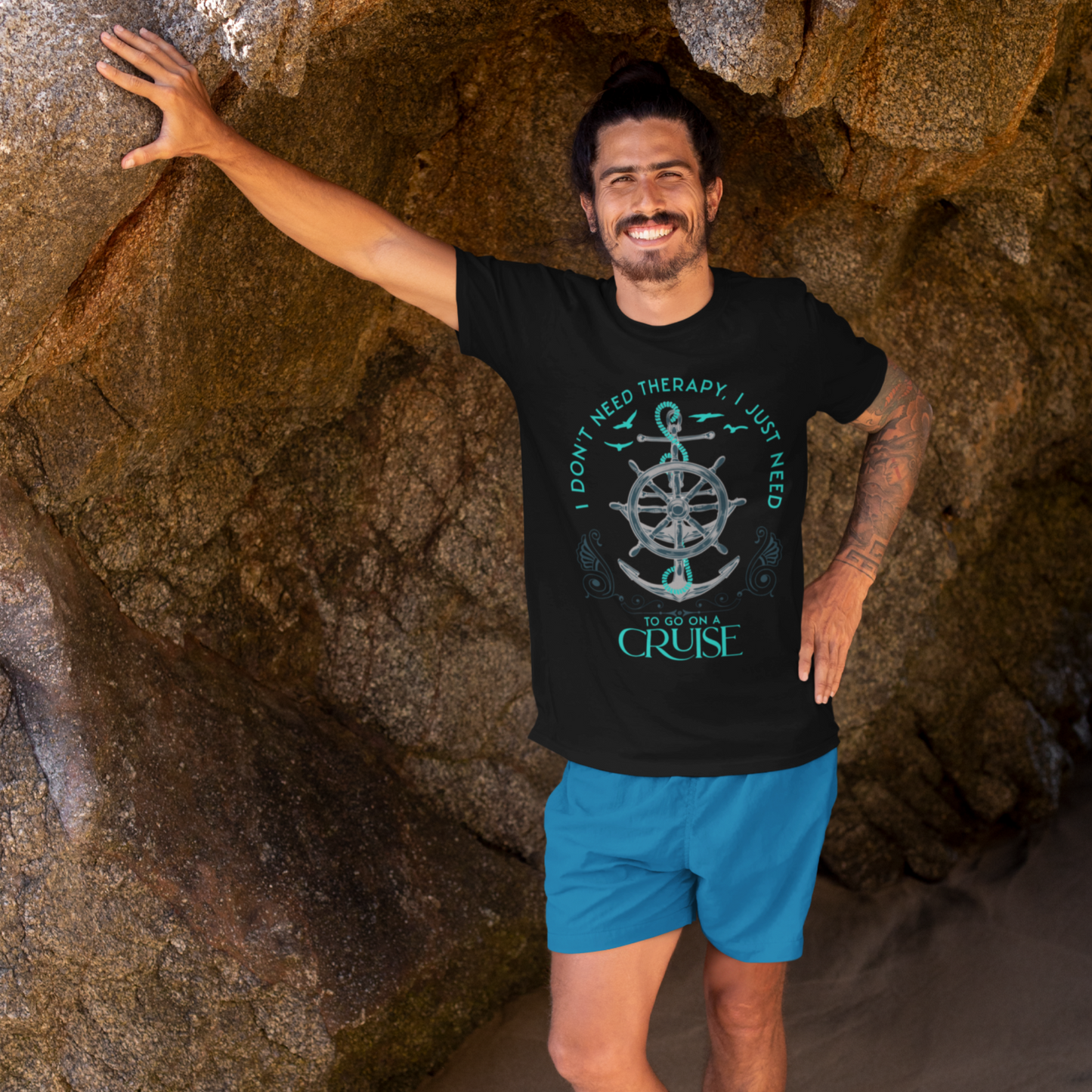Unisex organic cotton t-shirt - I Don't need Therapy - Exclusive