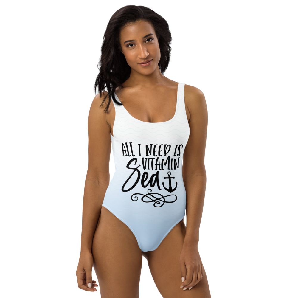 All I Need Vitamin Sea - One-Piece Swimsuit