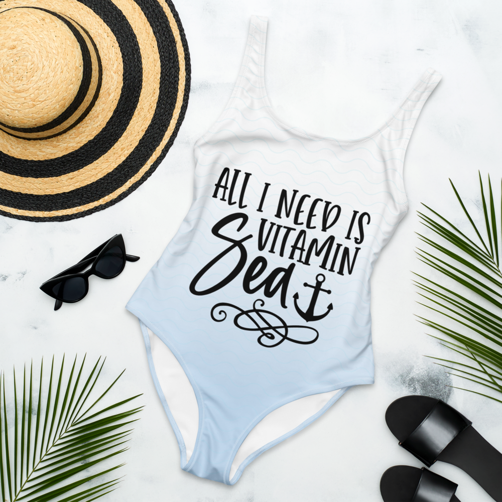All I Need Vitamin Sea - One-Piece Swimsuit