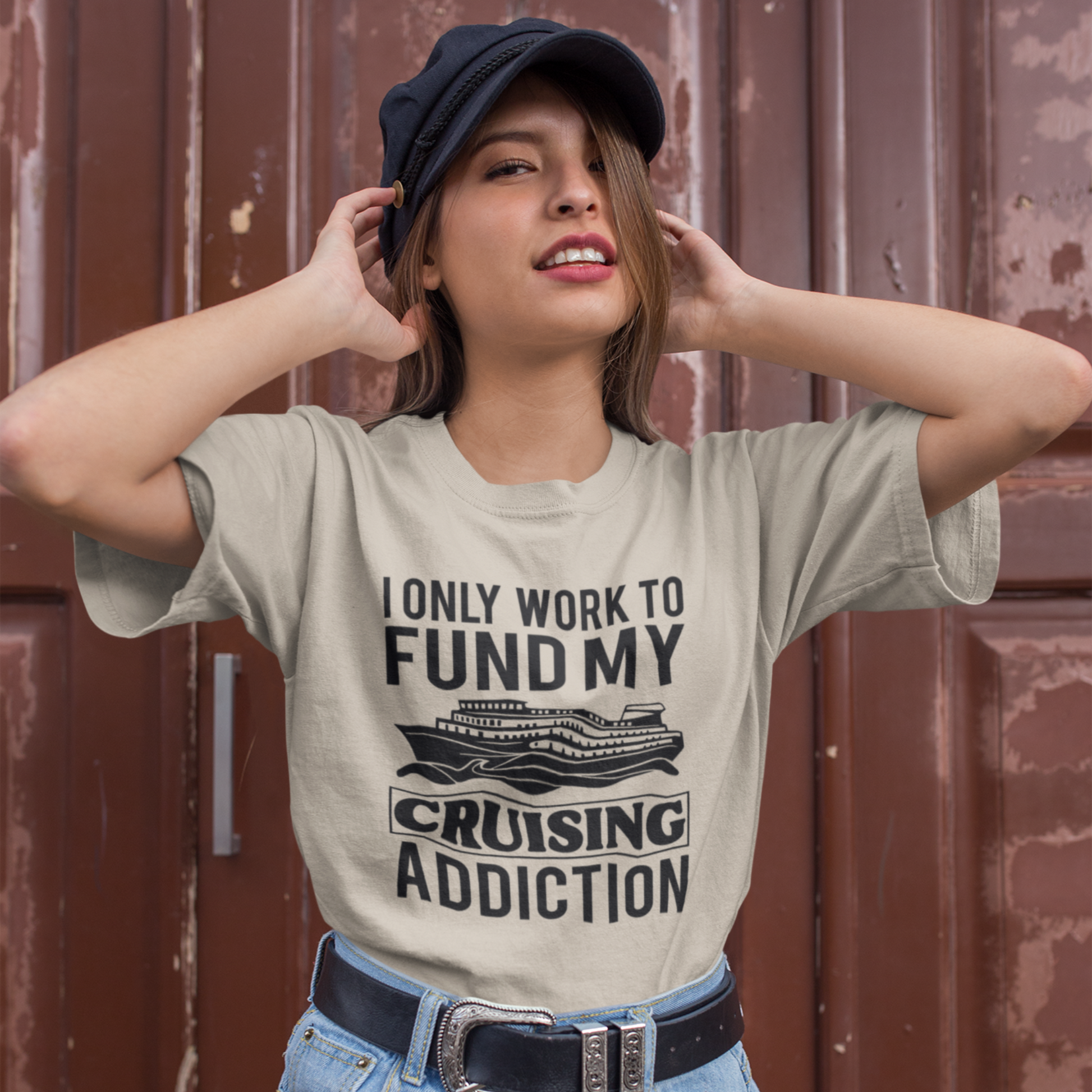 Cruising Addiction Unisex organic cotton t-shirt - Light colors