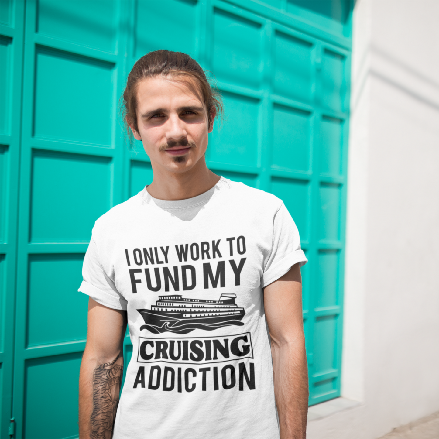 Cruising Addiction Unisex organic cotton t-shirt - Light colors