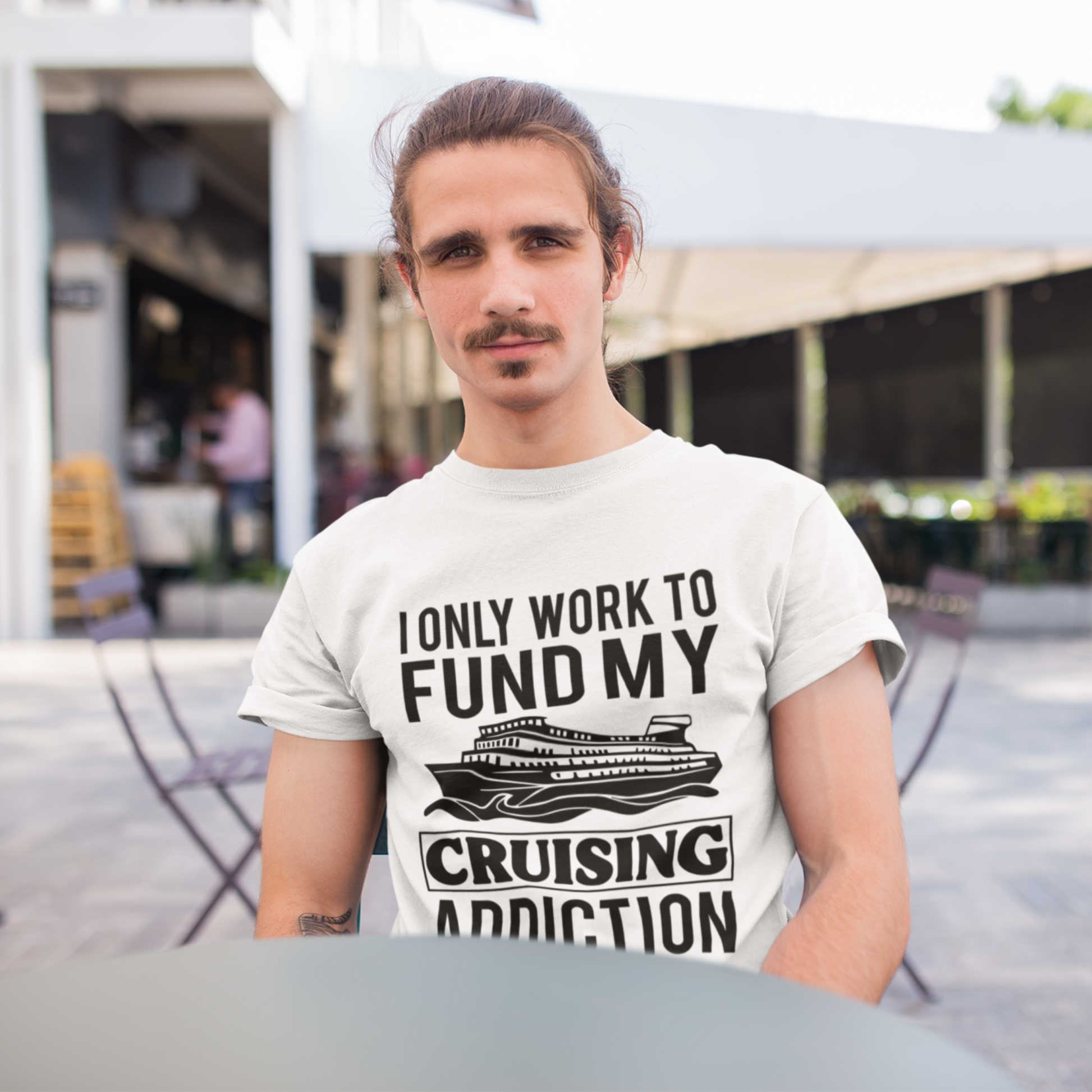 Cruising Addiction Unisex organic cotton t-shirt - Light colors