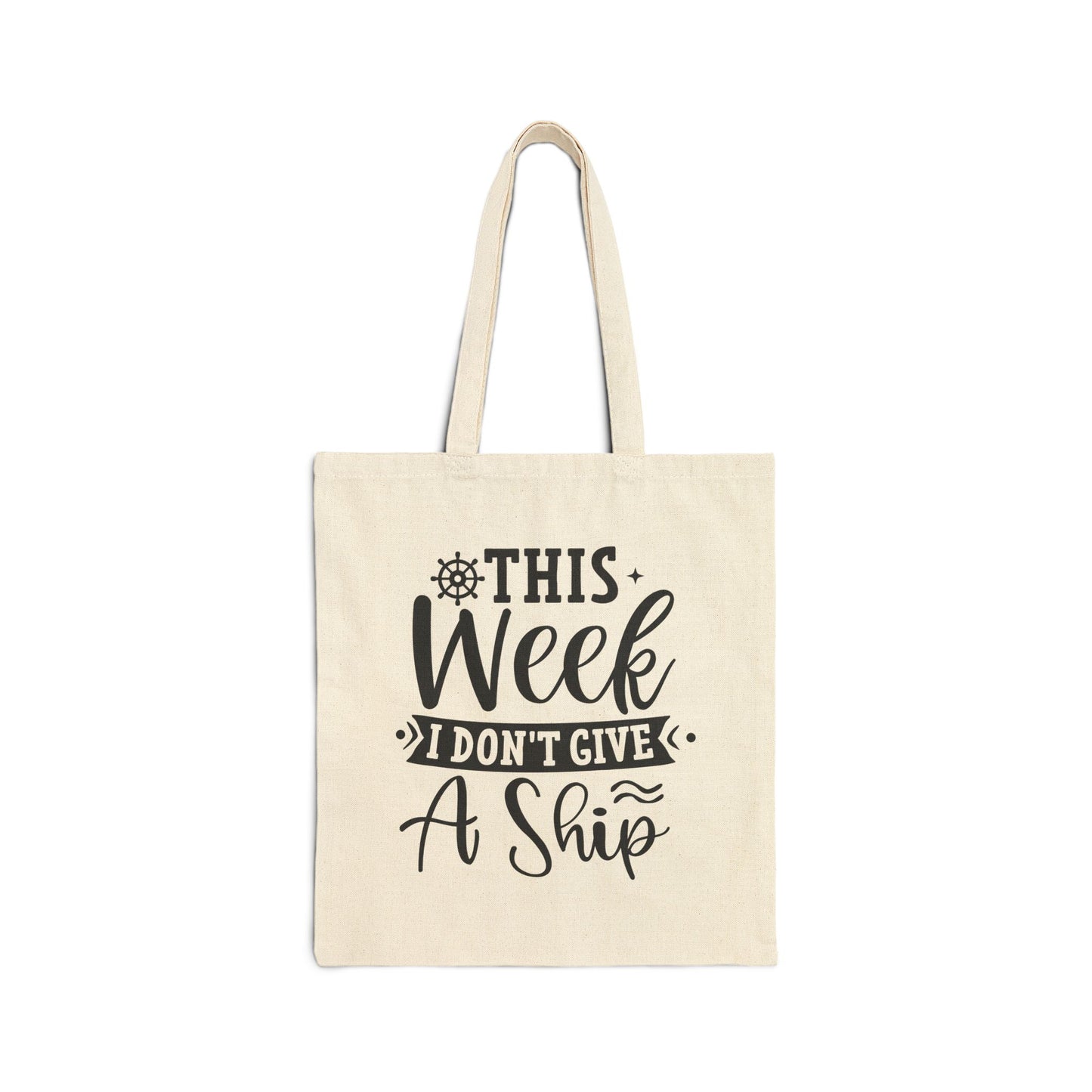 Funny Tote Bag -  I Don't Give A Ship