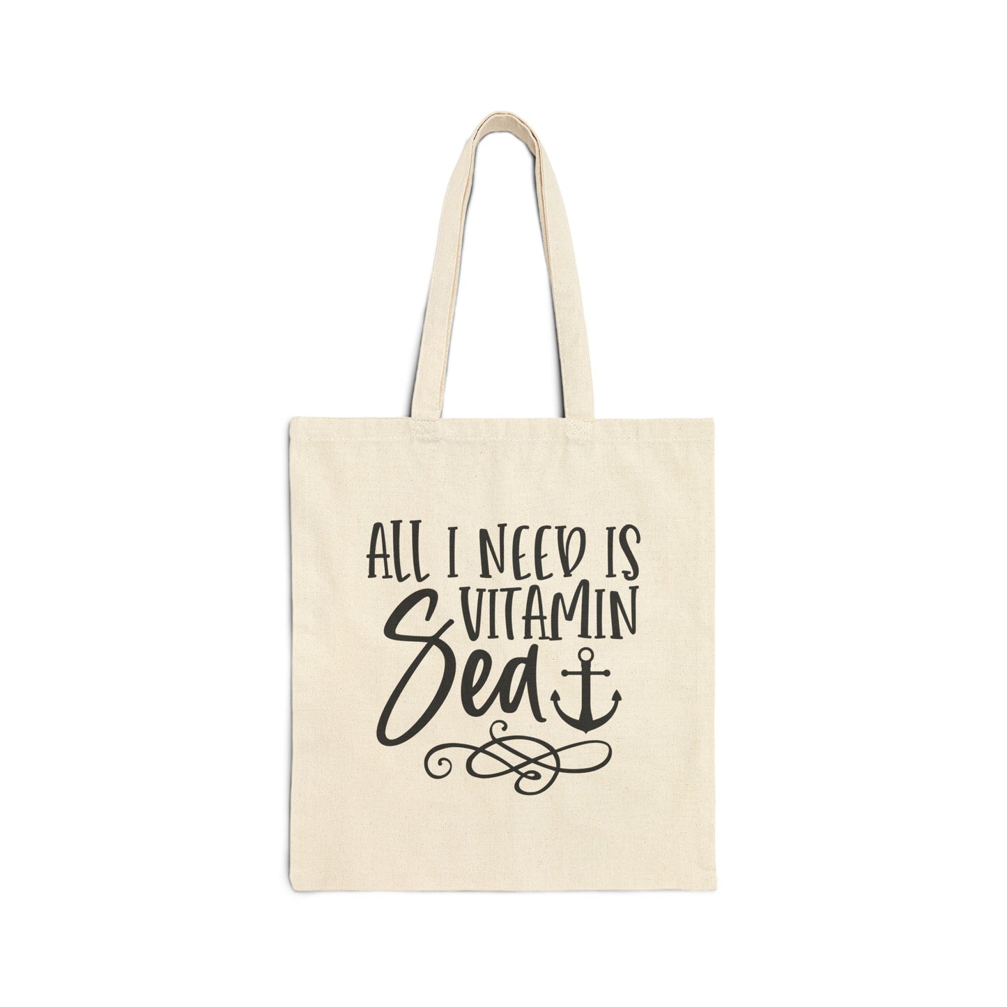 Eco-Friendly Cotton Canvas Tote Bag - Perfect for Shopping, Beach Days & Everyday Use